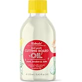 Materialix Cutting Board Oil, Lemon, Orange and Begamot, 250ml (Bottle)