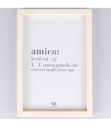 Poster Personalizzato Per Nonna Con Cornice Nera - Formato A4, 21x29,7 Cm, Idea Regalo