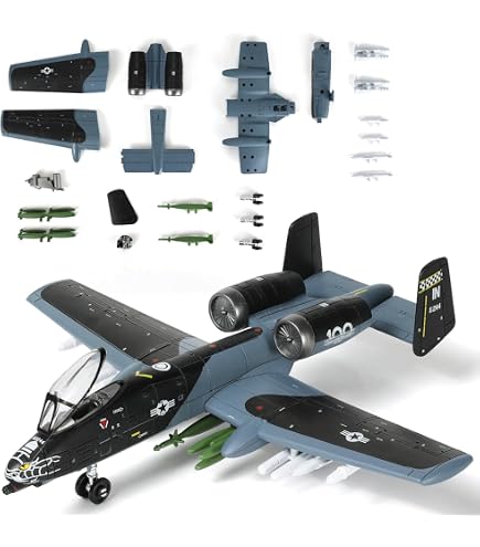 Kit Modèle Avion De Chasse à Assembler – Puzzle 3D En ABS Pour Enfant, Jouet éducatif Et Ludique