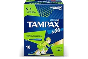 TAMPAX &GO SUPER x18