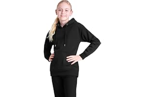 CityComfort Sweat à Capuche Enfant Garçon Sweat-Shirt Uni Mixte