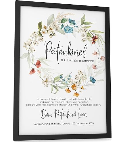 Urhome Kunstdruck „Trauzeugin“ DIN A5 | Worterklärung Wie Im Duden | Ohne Rahmen | Perfektes Geschenk