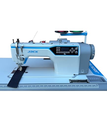 Juki DDL-8000A Industriële Naaimachine met Directe Aandrijving, Hoge Snelheid, 1-Naald, Rechte Steek en Automatische Draadafsnijder - Duurzaam en Efficiënt met USB-poort en Audiohulp