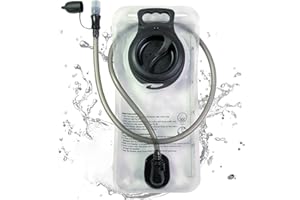 PUNDA Hydration Bladder 2 Liter Leak Proof Water Reservoir, Military Water Storage Bladder Bag, BPA Free Hydration Pack Replacement, for Hiking Biking Climbing Cycling Running