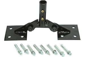 Segnavento da giardino regolabile in ferro per tetto con ferramenta Trademark Innovations