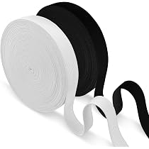Rotolo Elastico Per Cucito 2cm X 10m, Grigio Chiaro, In Poliestere Ad Alta Elasticità, Per Vita, Pantaloni, Parrucche E Fai Da Te