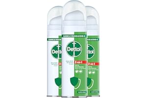 Dettol - Lot de 3 Sprays Désinfectants 2-en-1 Mains et Surfaces - 3x90ml