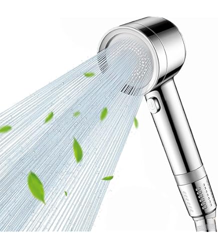Gemmove Handheld Multi Ionizer Showerhead – Premium Ion Water Anti
