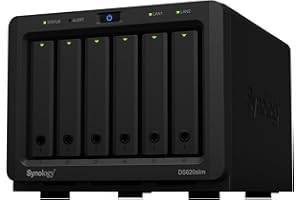 Synology 6 bay 2.5" NAS DS620slim (Diskless)