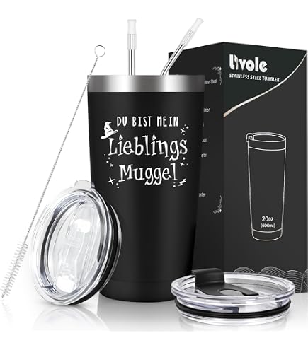 Harry Potter Thermobecher 350 Ml – Offizieller Hogwarts-Becher Aus Edelstahl Für Kaffee Und Tee