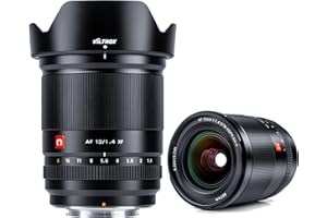 VILTROX 13mm f/1.4 Fuji X Mount Lente Gran Angular Objetivo para Fujifilm X-Mount X-T30 X-T4 X-T3 X-Pro3 X-Pro2 X-H1 X-T200, Enfoque Automático APS-C Negro