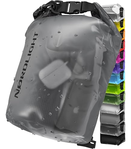 Northcore Dry Bag Rucksack 30 Liter – Wasserdicht, Aus PVC, Mit Gepolsterten Trägern – Rot, Für Outdoor & Wassersport
