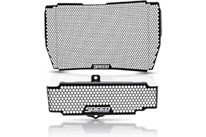 MILLAY Motorrad Kühler Grill Cover Ölkühler Guard Fit for Triumph Speed ​​Triple 1050 S Rs 2018 2019 2020 Speed ​​Triple 1050 2011-2017 Motorrad Kühlergrill (Size : Set SpeedTriple1050)