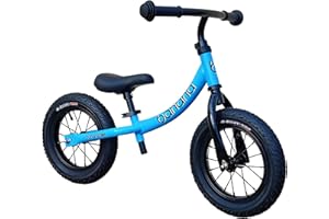 Banana Bike LT Balance Bike for Boys and Girls - Lightweight Aluminum No Pedal Kids' Bike for Ages 2-5 - Adjustable Handlebar and Seat, EVA Tires - Ideal Training Bike for Toddlers - Blue, 85x46x60 cm