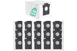 UPUPDAY 16 Bolsas de Polvo Accesorios para Dreame X40/X50 Ultra Complete, X40/X50 Master, L10s Pro Gen 2, L10s Ulta/L10s Pro Ultra, L10s Plus, L20/L40/L50 Ultra, Mova E30 Ultra/P50 Pro Ultra