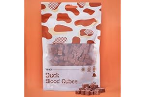 WAITA Freeze-Dried Duck Blood Cubes for Cat Treats Pets Dog Treats Natural Fresh Cat Food And Dog Food 50g Bag