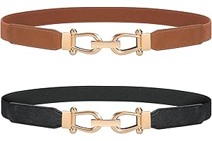 JasGood 4 sztuki pasków do sukienki, damski pasek, stylowy pasek o prostym stylu, wyjątkowy design, elegancki i modny pasek do krótkiej i długiej spódnicy