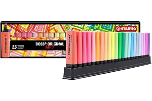 Stabilo Boss Original Arty EO7023-01-5-20 Zakreślacze, Wielokolorowy, 23 sztuki