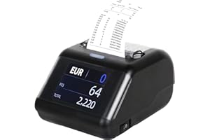 Jubula MPR-1 Thermal Printer for Receipts for Jubula Money Counting Machines, Black, Compact