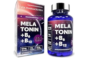 VOX PHARMACEUTICA Genießen Sie 365 erholsame und entspannte Nächte mit insgesamt 365 Tabletten pro Packung, von denen Sie nur eine vor dem Schlafengehen einnehmen. (Vitamine und Mineralien)