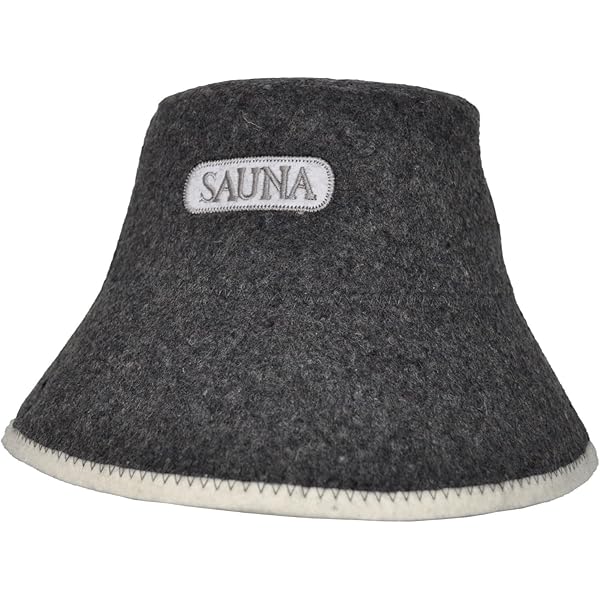 2pcs Sauna Hat - Felt Cap For Banya Bath House Steam Room