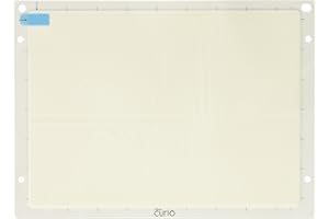 SILHOUETTE AMERICA Silhouettes Curio-Alfombrilla para Grabar en Relieve (tamaño pequeño), acrílico, Multicolor, 26.67x22.86x0.45 cm