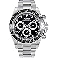 Sugess S418-2.005.S Chrono Racing Genuine Ceramic Bezel High Beat 41 Jewels SL4801 Chronograph Mens Watch