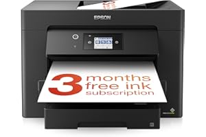 Epson WorkForce WF-7830 All-in-One Wireless Colour Printer with Scanner, Copier, Fax, Ethernet, Wi-Fi Direct and ADF