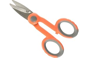 KELUSHI WL-9011Z Forbici per cavi in fibra ottica per forbici in fibra ottica Kevlar Cesoie elettriche in acciaio inossidabile Forbici di precisione con filo di taglio in fibra ottica