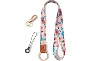 SENLLY Llavero Cordón de Cuello, Diseño de Patrones Originales Acollador Correa para el Llaves y Badge Id Tarjeta