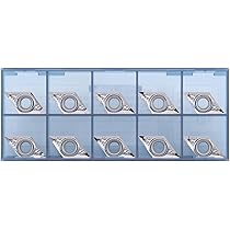 10 Inserti In Carburo MGMN200-G H01 Per Lavorazione Alluminio, Rame E Plastica – Alta Resistenza E Durevolezza - 2