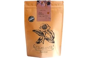 Tchai-Ovna - Yogi Chai Masala | Signature Tea Blend Inspired by North Indian Chai | Freshly Ground in Scotland | Unique Sweet, Spicy Flavour | 2g Serves 1 Teapot | Home, Café, Iced | 75g