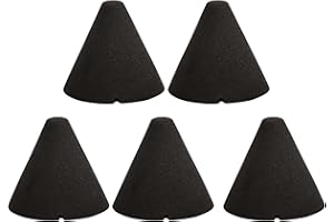 BQLZR Piezo Trigger Sponge Cone for Electronic Drum Percussion Parts 1.38x1.46inch Pack of 5