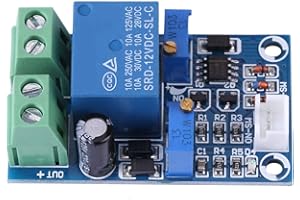 HILILAND Undervoltage Protection Board, 12V Battery Low Voltage Cut off Automatic Switch On Recovery Protection Module