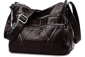 Gladdon Womens Multi Pocket Casual Crossbody Bag Purses and Shoulder Handbags Messenger bag for Daily Waterproof (Medium)
