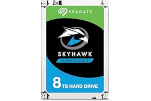 Seagate Technology - ST8000VX004 Skyhawk ST8000VX004 8 TB Hard Drive - 3.5 Internal - SATA (SATA/600) - Video Surveillance System, Network Video Recorder Device Supported - 256 MB Buffer