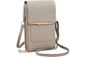Mini Phone Purse, pekskärm fönster multi-Compartment Wallet Pouch