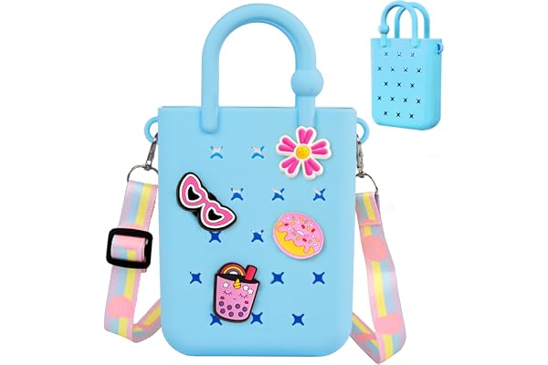 Oudizz Mini sac fourre-tout en caoutchouc