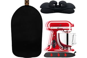OUDIZZ Utensili da Cucina Tappetino Scorrevole Utensili da Cucina 4, 5-5 Qt Per Mixer Kitchenaid Di Utensili da Caffè Tappetino Scorrevole 1 Pezzi Organizer Cavi Elettrodomestici Da Cucina
