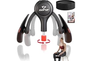 ‎COFOF Oberschenkeltrainer, 15-70 lbs Beckenbodentrainer für Frau, Multifunktionaler Gesäßtrainer, Po Trainer mit Resistance Bands, Beinpresse für Zuhause, Beckenboden Trainingsgerät zum Formen, Yoga