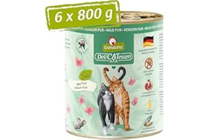 Granatapet Delicatessen Karma dla Kotów, Dziczyzna, 6 x 800 g