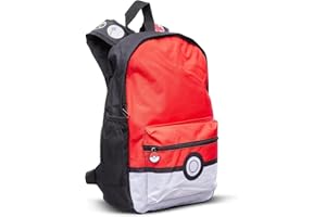 Dooku Trainer Backpack for Kids - Red and Black Design, Durable Multi-Pocket School Bag for Kids with Adjustable Straps - Official Merchandise