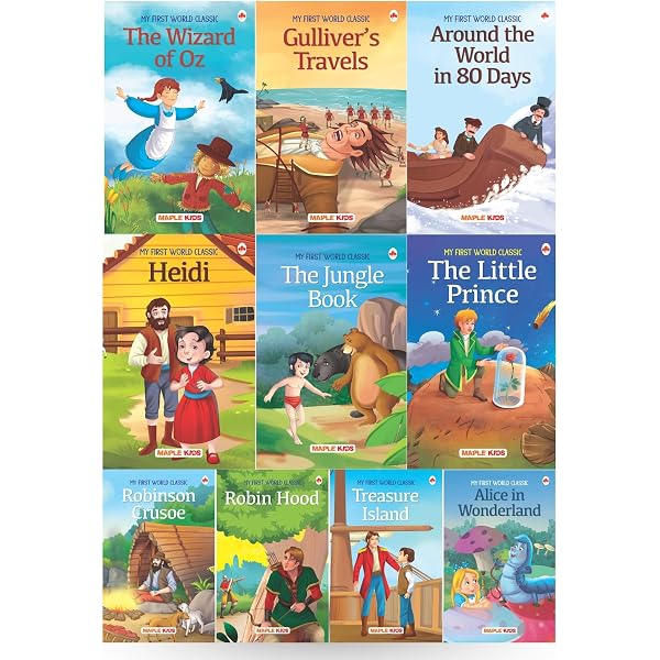 Set of 20 Classic Tales & Favourite Story Books | English Short