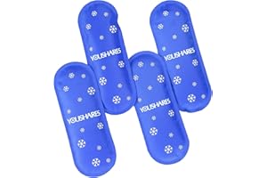 YOUSHARES Poches de Gel pour Insuline Trousse - Poches de Gel Réfrigérés Réutilisables pour Insuline Trousse Pochette Isotherme Sac pour Diabétique (4 Paquets)