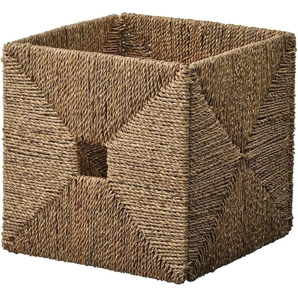 IKEA TJILLEVIPS Basket, jute30x30x35 cm : Amazon.in: Home & Kitchen