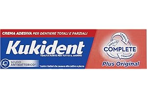Kukident Crema adhesiva para dentadura completa Original 35 g, 35 g