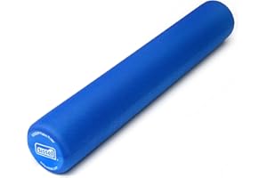 ‎SISSEL SISSEL Pilates Roller Pro | Strapazierfähiger Kautschuk | Ideal für Anfänger & Fortgeschrittene | Vielseitiges Training zuhause & Studio | Länge: 90cm | Farbe: Blau