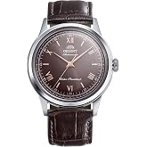 Orient Classic Bb00 &Ccedil;ocuk 38 Roman - Unisex Otomatik ve Manuel Sarma Mekanik Klasik Deri Bileklik Kahverengi Paslanmaz &Ccedil;elik 