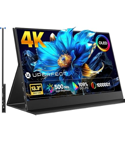UPERFECT OLED Portable Monitor Touchscreen, 14