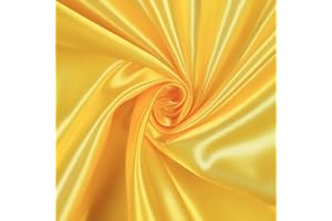 Mondo Tessuti – Pannello Raso Morbido Tinta Unita 100x150cm (Giallo Limone)